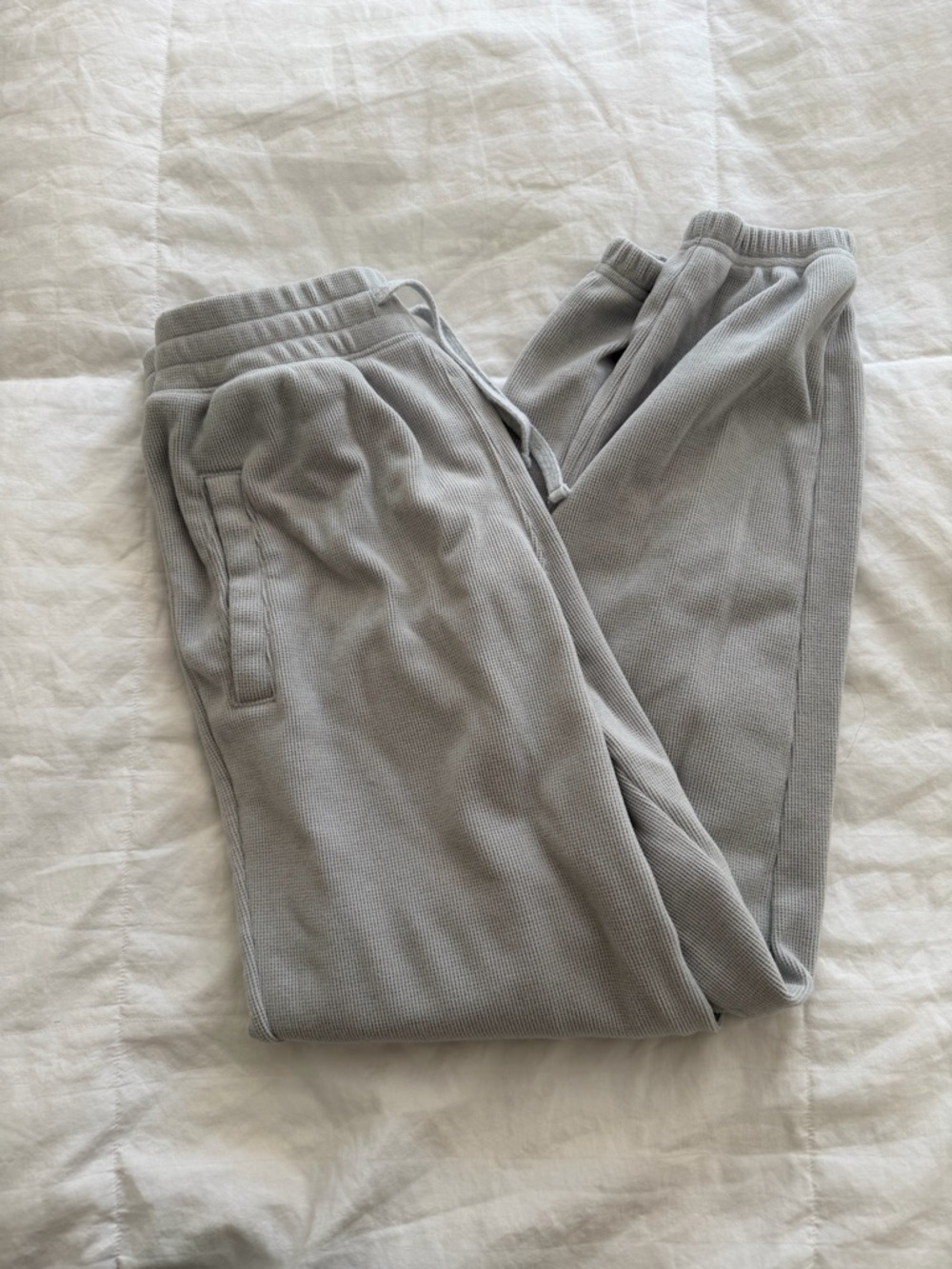 Abercrombie & Fitch Women's Light Gray Cozy Jogger Pants